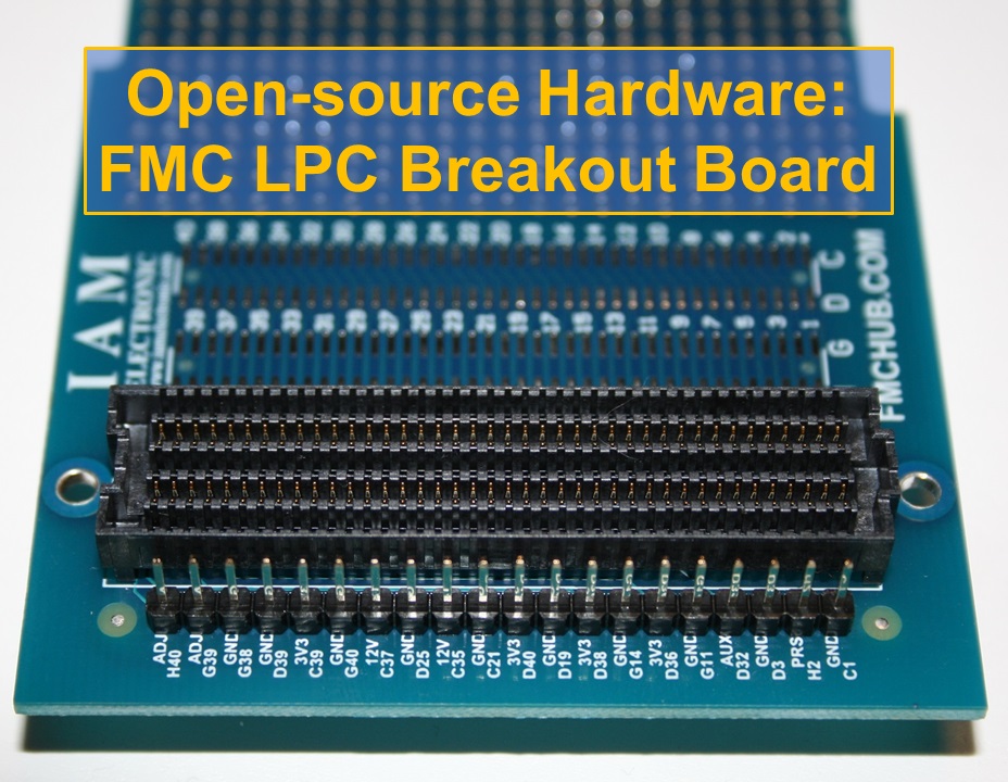 Open-source Hardware: FMC LPC Breakout board