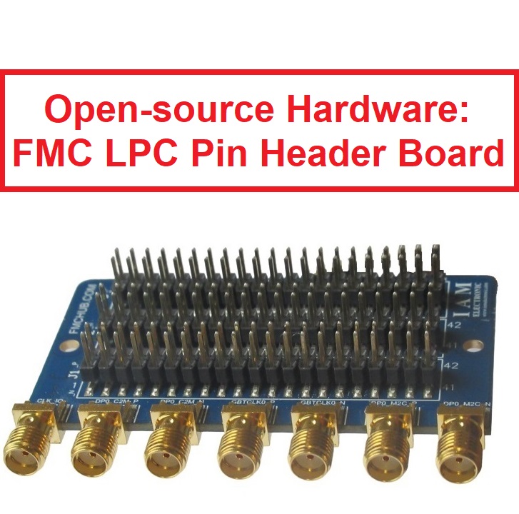 Open-source Hardware: FMC LPC Pin Header Board