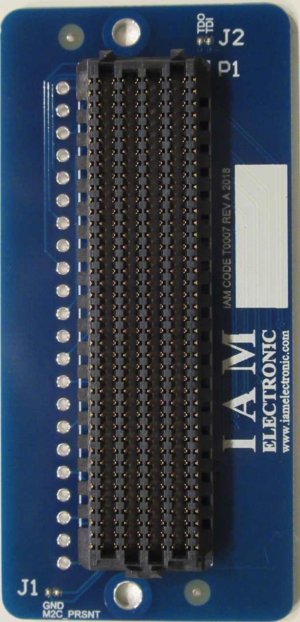 FMC Loopback Module with LEDs on top